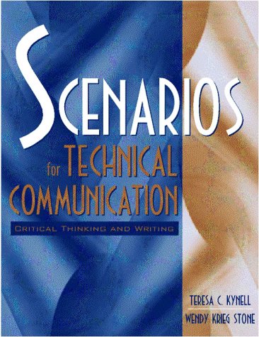 Book Cover Scenarios for Technical Communication: Critical Thinking and Writing