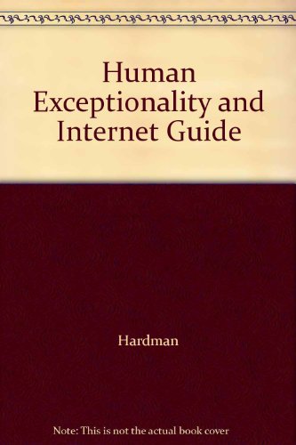 Book Cover Human Exceptionality and Internet Guide