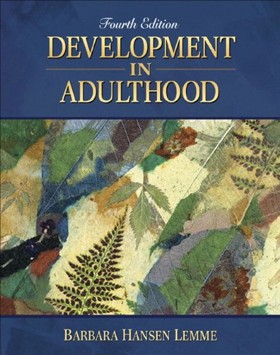 Book Cover Development in Adulthood (4th Edition)