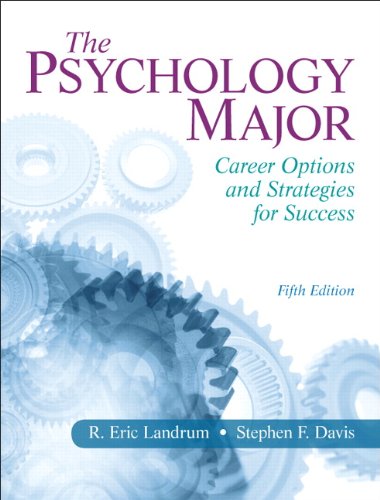 Book Cover Psychology Major, The: Career Options and Strategies for Success