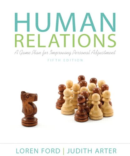 Book Cover Human Relations: A Game Plan for Improving Personal Adjustment Plus MySearchLab with eText -- Access Card Package (5th Edition)