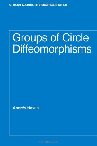 Book Cover Groups of Circle Diffeomorphisms (Chicago Lectures in Mathematics)