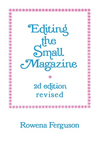 Book Cover Editing the Small Magazine