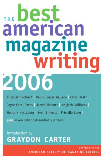 Book Cover The Best American Magazine Writing 2006