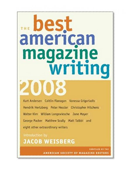 Book Cover The Best American Magazine Writing 2008