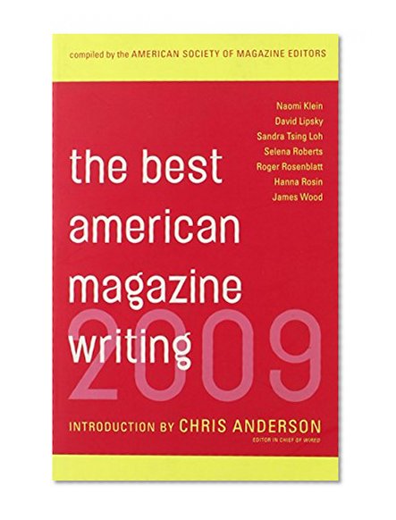 Book Cover The Best American Magazine Writing 2009