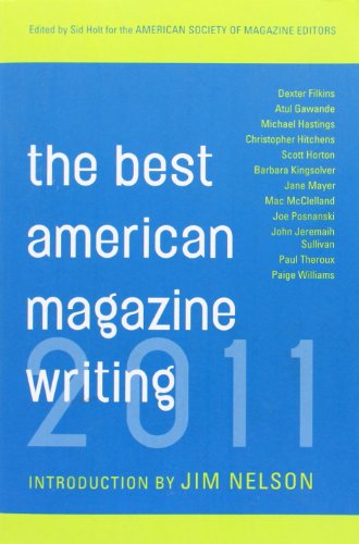 Book Cover The Best American Magazine Writing 2011