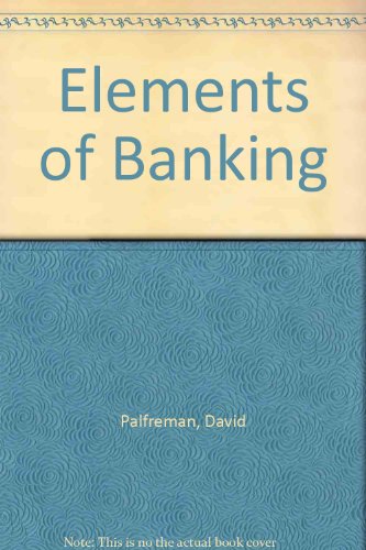 Book Cover Elements of Banking