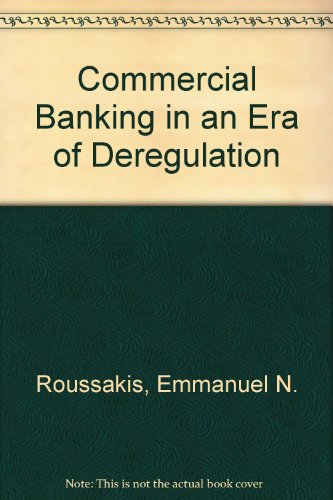 Book Cover Commercial Banking in an Era of Deregulation