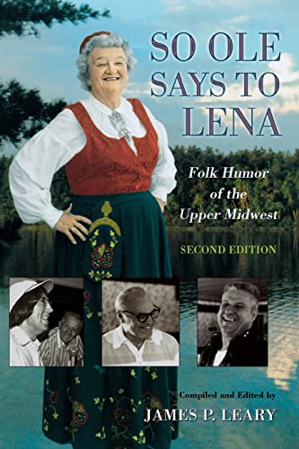Book Cover So Ole Says to Lena: Folk Humor of the Upper Midwest