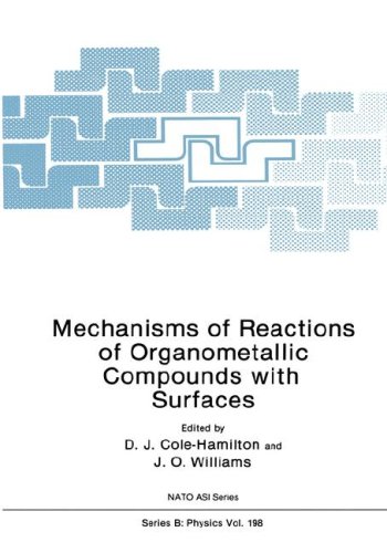 Book Cover Mechanisms of Reactions of Organometallic Compounds With Surfaces (NATO Science Series: B: Physics, Volume 198)