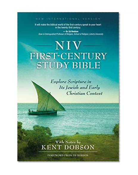 Book Cover NIV, First-Century Study Bible, Hardcover: Explore Scripture in Its Jewish and Early Christian Context