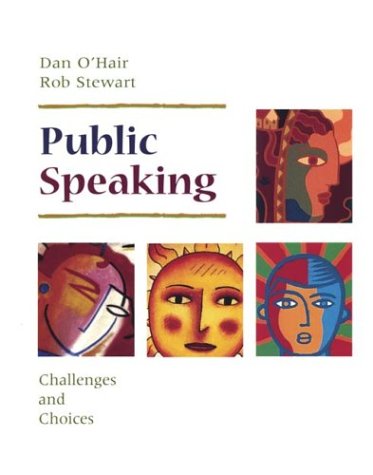 Book Cover Public Speaking: Challenges and Choices