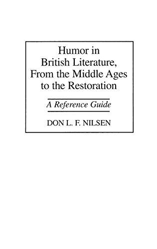 Book Cover Humor in British Literature, From the Middle Ages to the Restoration: A Reference Guide
