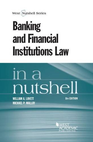 Book Cover Banking and Financial Institutions Law in a Nutshell (Nutshells)