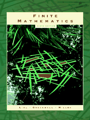 Book Cover Finite Mathematics (6th Edition)