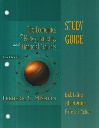 Book Cover Economics of Money, Banking and the Financial Market (Study Guide)