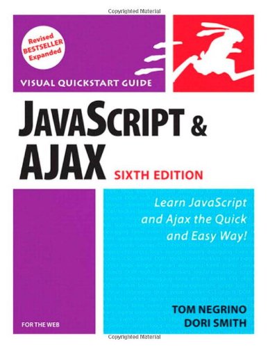 Book Cover JavaScript and Ajax for the Web, Sixth Edition
