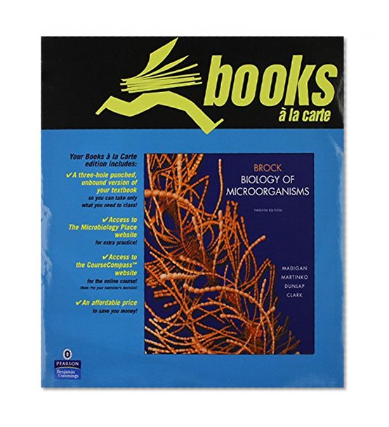 Book Cover Books a la Carte for Brock Biology of Microorganisms (12th Edition)