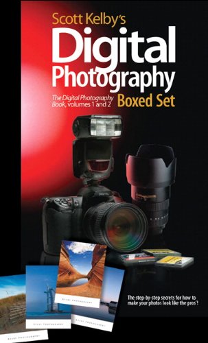 Book Cover Scott Kelby's Digital Photography Boxed Set, Volumes 1 and 2 (Includes The Digital Photography Book Volume 1 and The Digital Photography Book Volume 2)