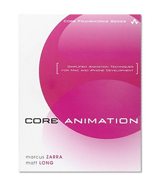 Book Cover Core Animation: Simplified Animation Techniques for Mac and iPhone Development