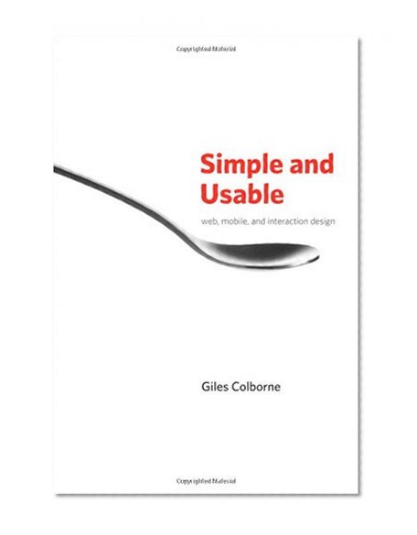 Book Cover Simple and Usable Web, Mobile, and Interaction Design (Voices That Matter)