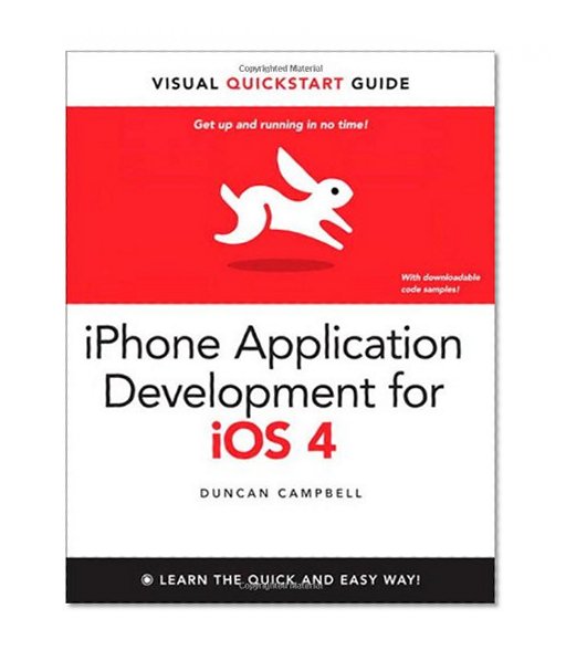 Book Cover iPhone Application Development for iOS 4: Visual QuickStart Guide