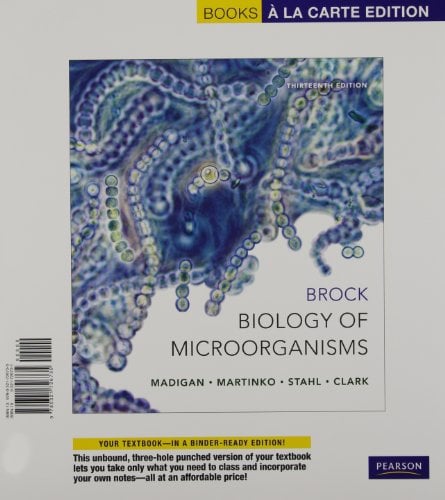 Book Cover Brock Biology of Microorganisms, Books a la Carte Edition (13th Edition)