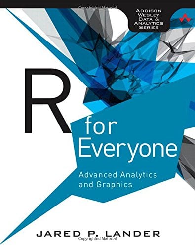 Book Cover R for Everyone: Advanced Analytics and Graphics (Addison-Wesley Data and Analytics)