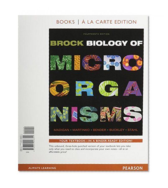 Book Cover Brock Biology of Microorganisms, Books a la Carte Plus Mastering Microbiology with eText -- Access Card Package (14th Edition)