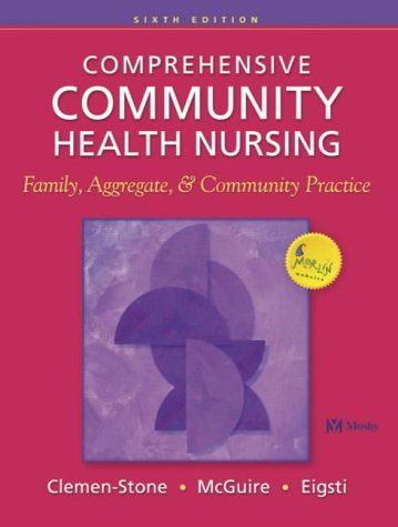 Book Cover Comprehensive Community Health Nursing: Family, Aggregate, and Community Practice
