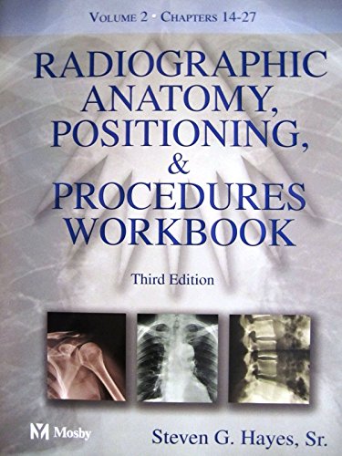 Book Cover Radiographic Anatomy, Positioning and Procedures Workbook: Volume 2, 3e (Master Dentistry)