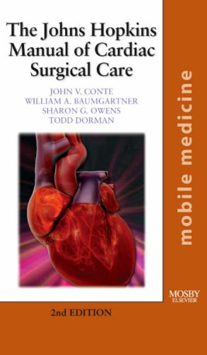 Book Cover The Johns Hopkins Manual of Cardiac Surgical Care: Mobile Medicine Series, 2e
