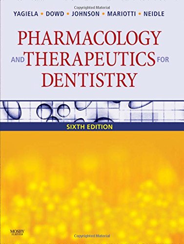 Book Cover Pharmacology and Therapeutics for Dentistry, 6e