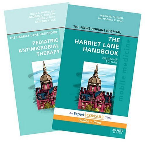 Book Cover Harriet Lane Handbook and Harriet Lane Handbook of Pediatric Antimicrobial Therapy Package (Mobile Medicine)