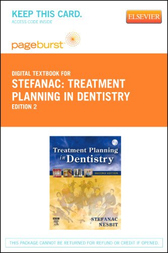 Book Cover Treatment Planning in Dentistry - Elsevier eBook on VitalSource (Retail Access Card), 2e
