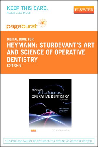 Book Cover Sturdevant's Art and Science of Operative Dentistry - Elsevier eBook on VitalSource (Retail Access Card), 6e