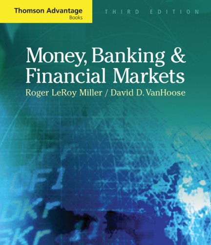 Book Cover Money, Banking, and Financial Markets (Thomson Advantage Books), 3rd Edition