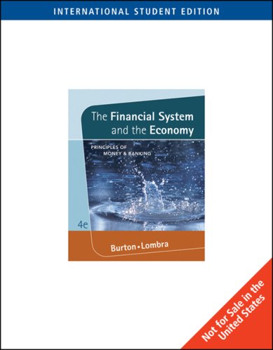 Book Cover The Financial System and the Economy: Principles of Money & Banking
