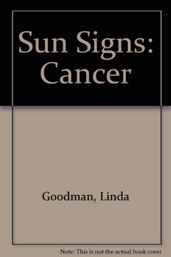 Book Cover Sun Signs: Cancer
