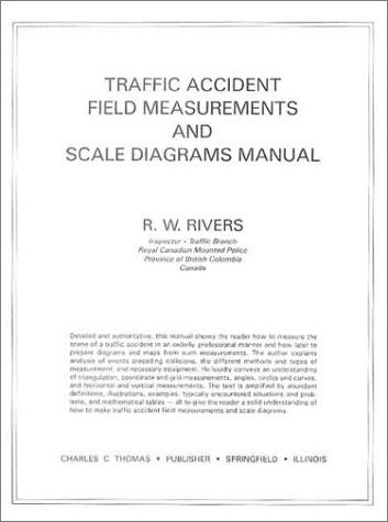 Book Cover Traffic Accident Field Measurements and Scale Diagrams Manual