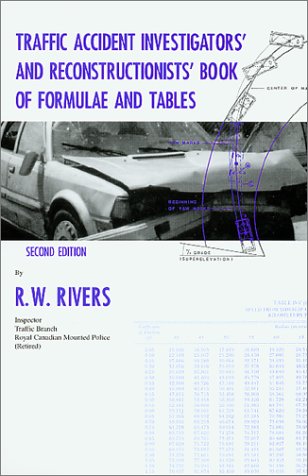 Book Cover Traffic Accident Investigators' and Reconstructionists' Book of Formulae and Tables