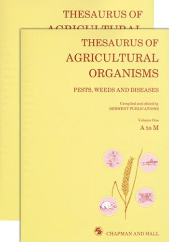 Book Cover Thesaurus of Agricultural Organisms
