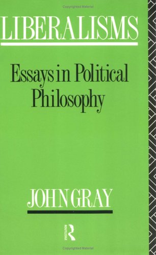 Book Cover Liberalisms: Essays in Political Philosophy