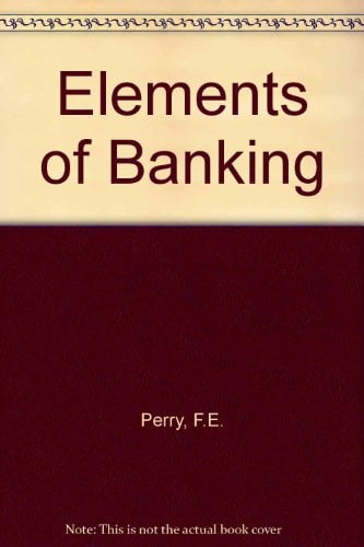 Book Cover Elements of Banking