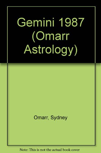 Book Cover Gemini 1987 (Omarr Astrology)