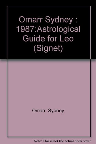 Book Cover Leo 1987 (Omarr Astrology)
