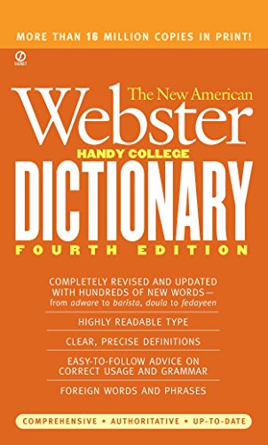 Book Cover The New American Webster Handy College Dictionary: Fourth Edition