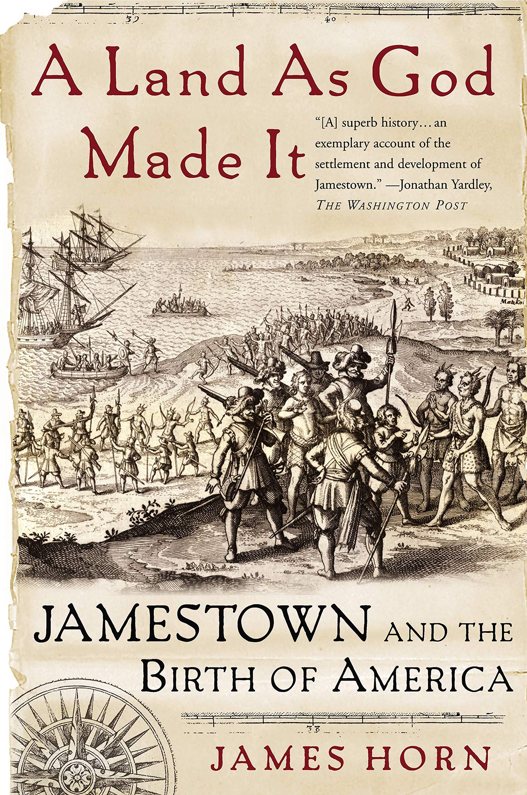 Book Cover A Land As God Made It: Jamestown and the Birth of America
