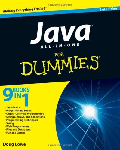 Book Cover Java All-in-One For Dummies